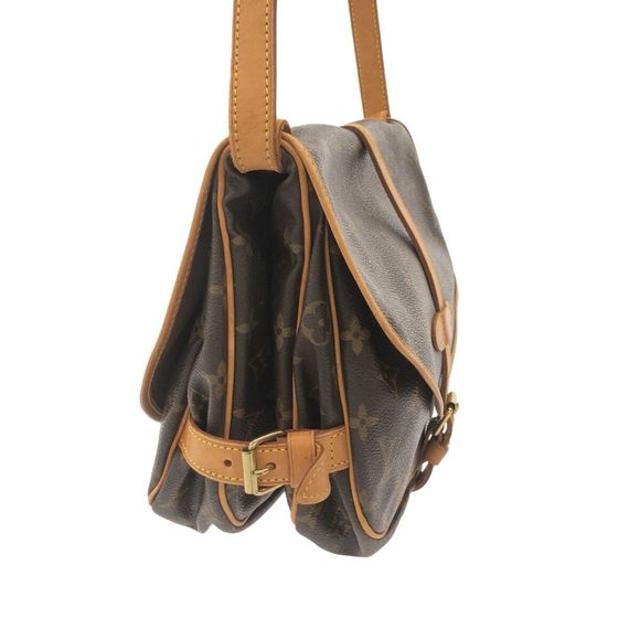 Louis Vuitton Bag Saumur Brown Shoulder - Picture 1 of 14